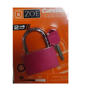Candado Fashion Zoe Fucsia 40Mm Blister